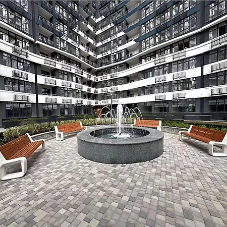 жк Atmosfera с парком на крыше в аркадии Odessa