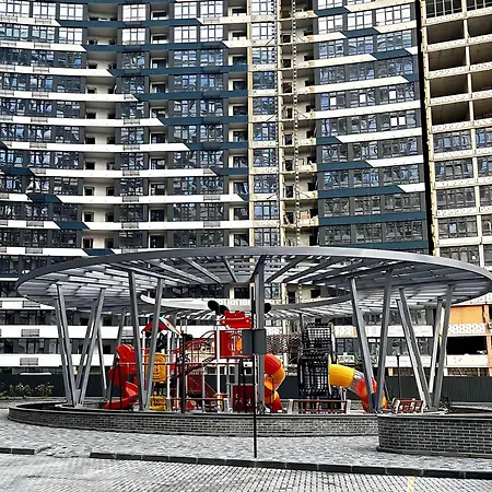 жк Atmosfera с парком на крыше в аркадии