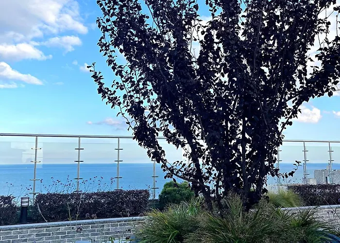 жк Atmosfera с парком на крыше в аркадии