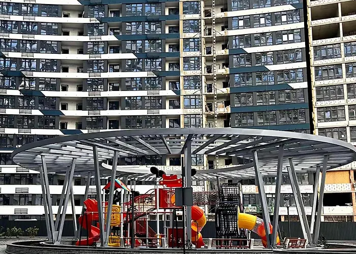 жк Atmosfera с парком на крыше в аркадии