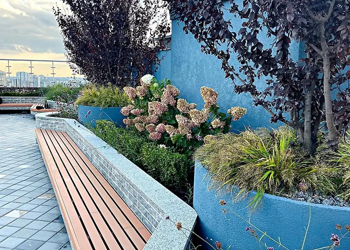 жк Atmosfera с парком на крыше в аркадии * Odessa